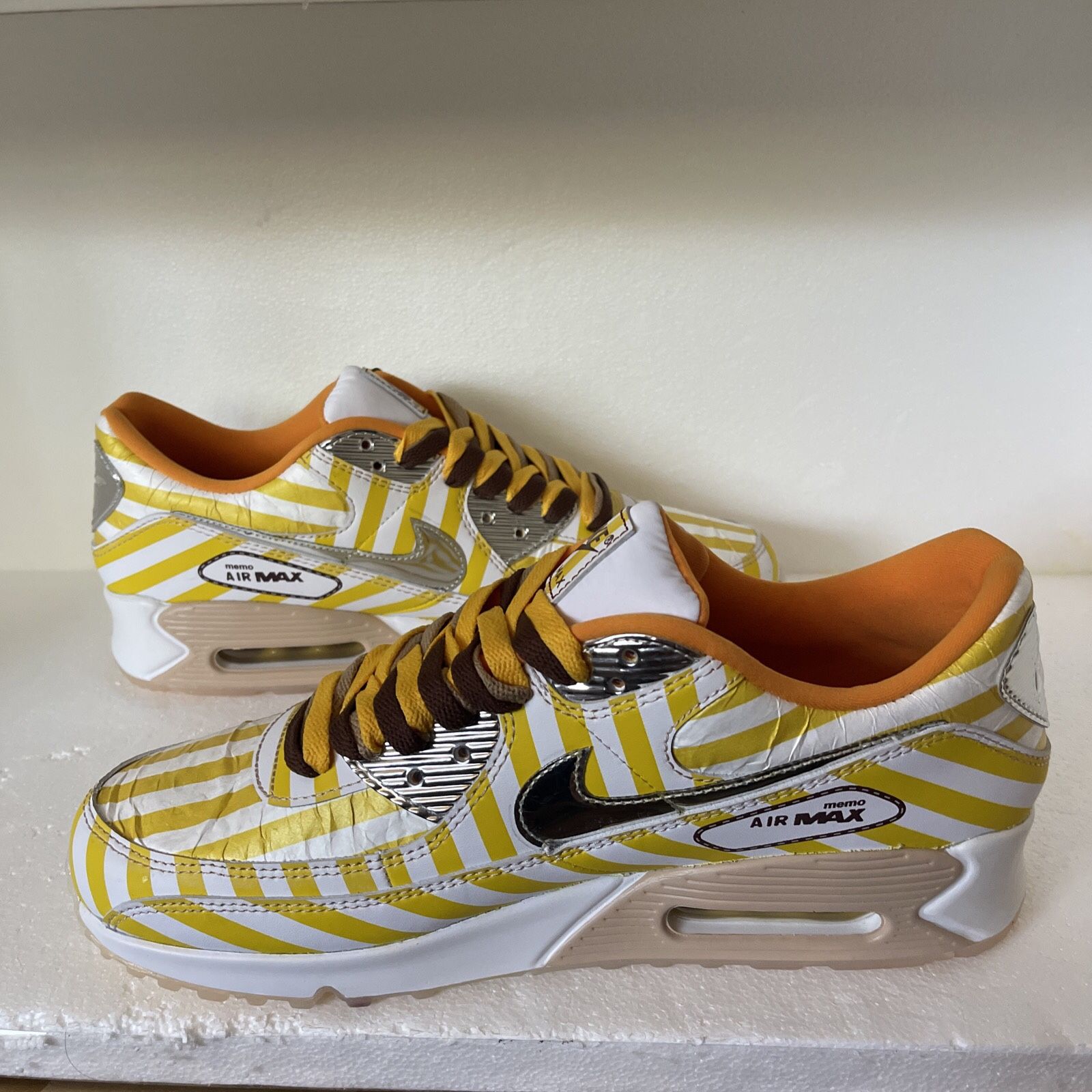 Nike AIR MAX 90 FRIED CHICKEN OG BOX 12 Mens JAPANESE CONVENIENCE 