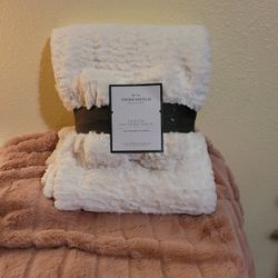 Faux Fur Bed Throw