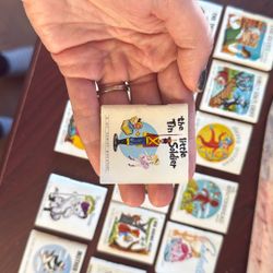 Vintage A.M. Hawley miniature Fairy Tale books 1966 collection