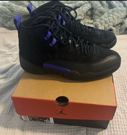 Jordan 12 Black Concord Size 9