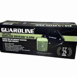 Guardline 1/4 Mile Long Range Wireless Outdoor Driveway Security Alarm Sensor System