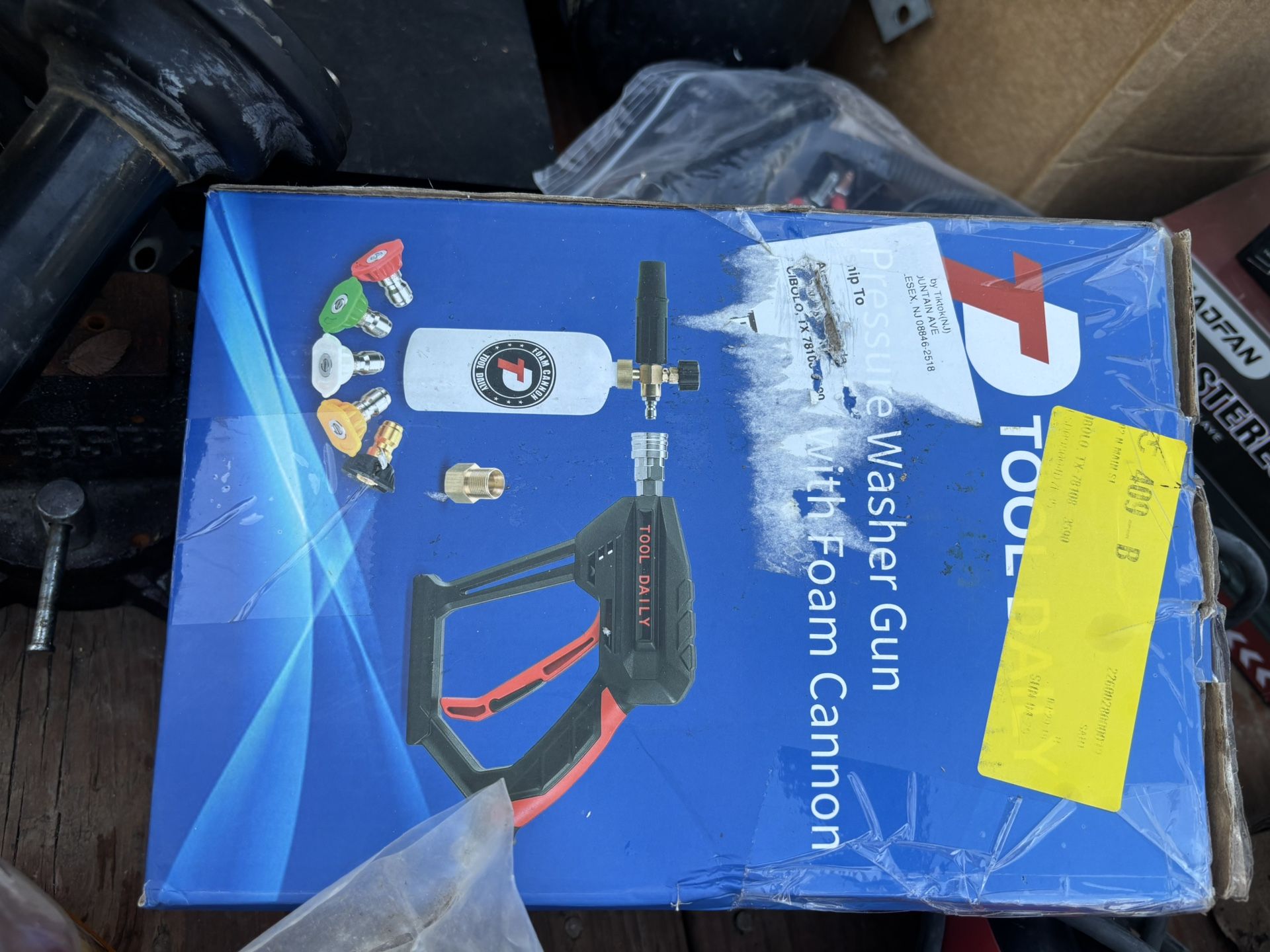 Pressure Washer, Gun, And Foam Cannon