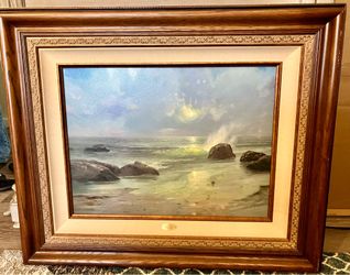 PACIFIC NOCTURNE by Thomas Kinkade