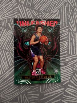 Walter Clayton Jr Unleashed Rookie Card