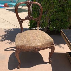 Antique 1920’s Slipper Chair 