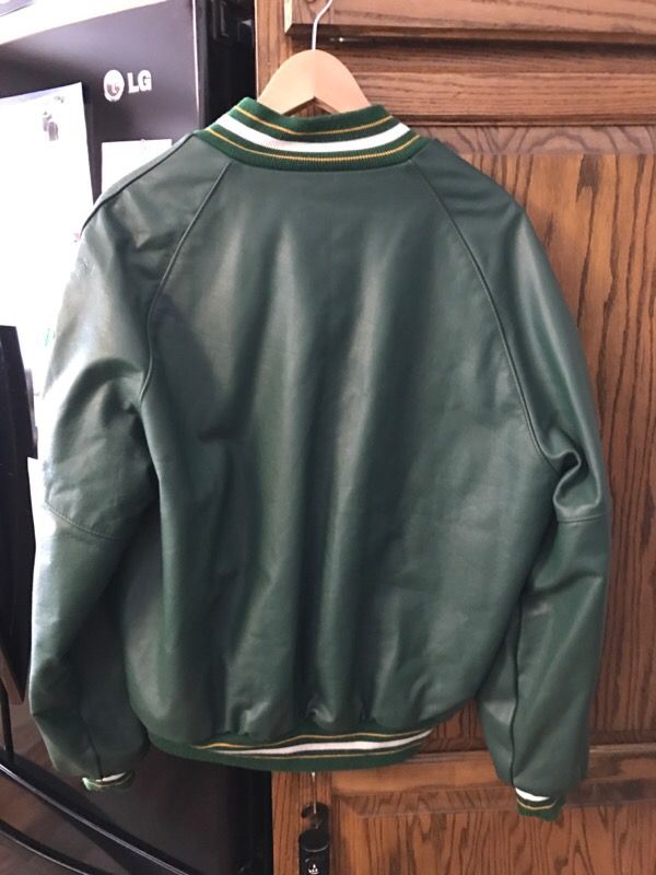 Vintage Chicago Bears Leather And Wool Lettermen Jacket for Sale in Tempe,  AZ - OfferUp