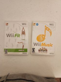 Wii Music And Fit