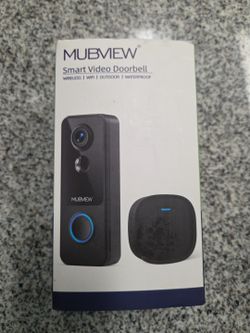 Mubview Wireless Doorbell Camera With Chime Bell J9 plus