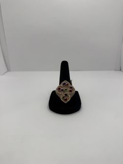 cross diamond ring