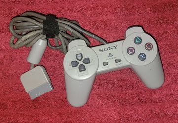 OEM Official Sony PlayStation 1 PS1 Controller Gamepad SCPH-1080 Wired Gray