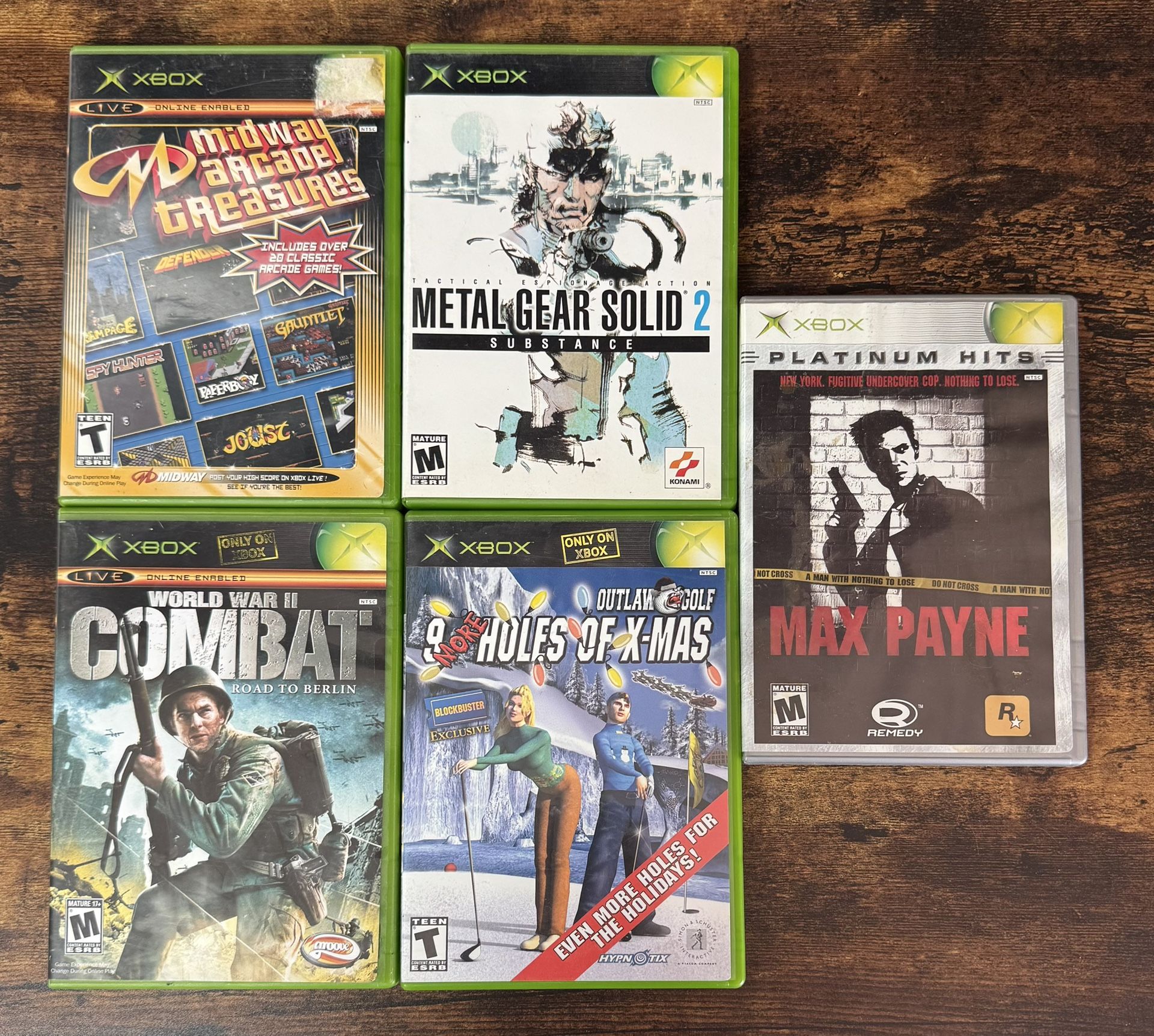Original Xbox Games just $8 each