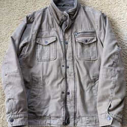 Levi's Men's Jacket, Khaki Color, Size Large