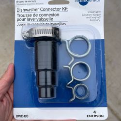 InSinkErator Garbage Disposal Dishwasher Connector Kit, DWC-00, Black