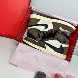 Jordan 1 Travis Scott Mocha HIGH OG men sizes