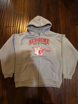 Supreme x True religion zip up hoodie