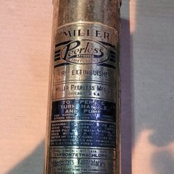 Miller Peerless Anti Freeze Carbontetrachloride Fire Extinguisher - FULL