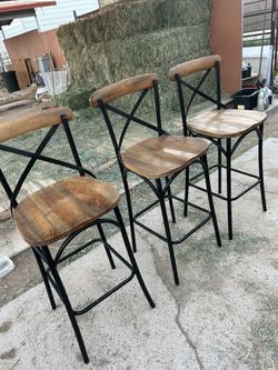 3 Stools  Free Delivery 