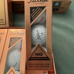 Titleist Tour professionals Balls