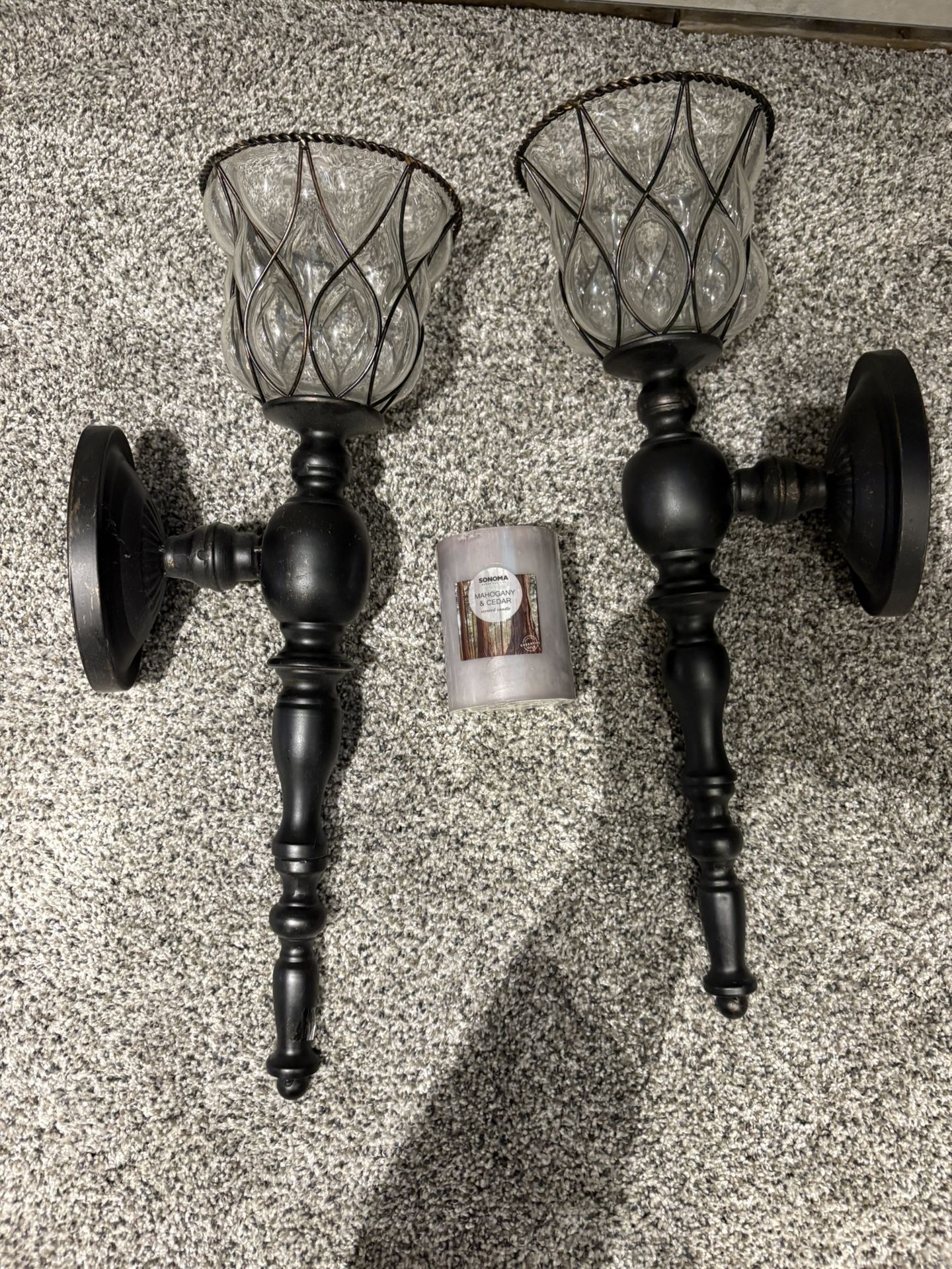 Candle Holders And Candles