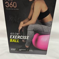 FLO 360 exercise ball with a diameter of 65 centimeters
