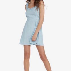 Roxy Light Blue Dress Size XL In Junior New