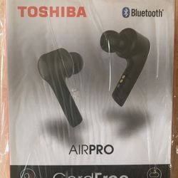 Toshiba Cord Free Bluetooth Earbuds 