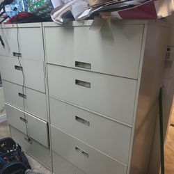 2 Filing Cabinets Lateral