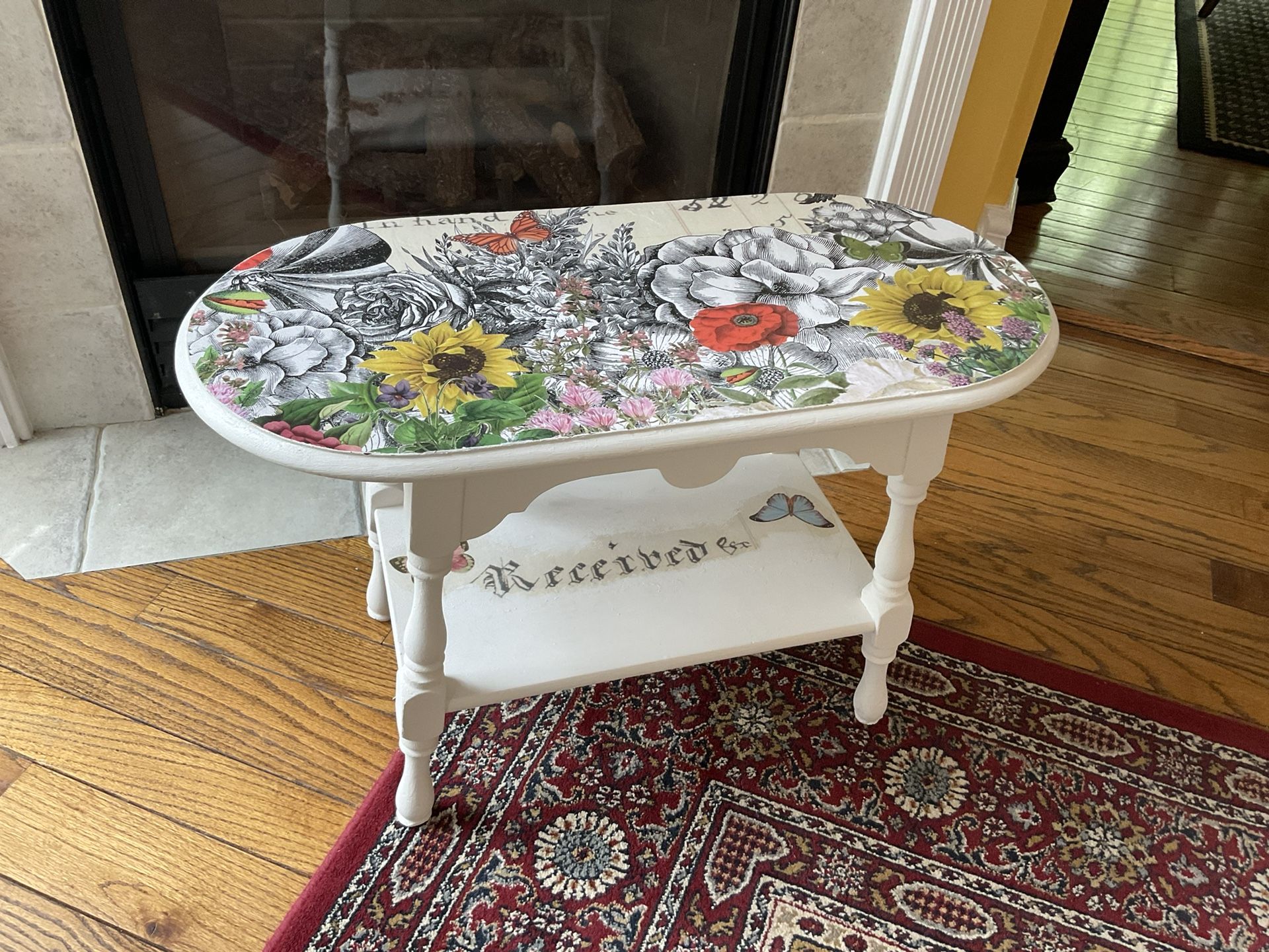 Wooden Plant Stand / Small Table