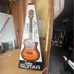 Classical Acoustic 38 inch Guitar New in Box, is not wood is plastic