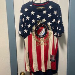 Graphic American Flag Poli Sz XL