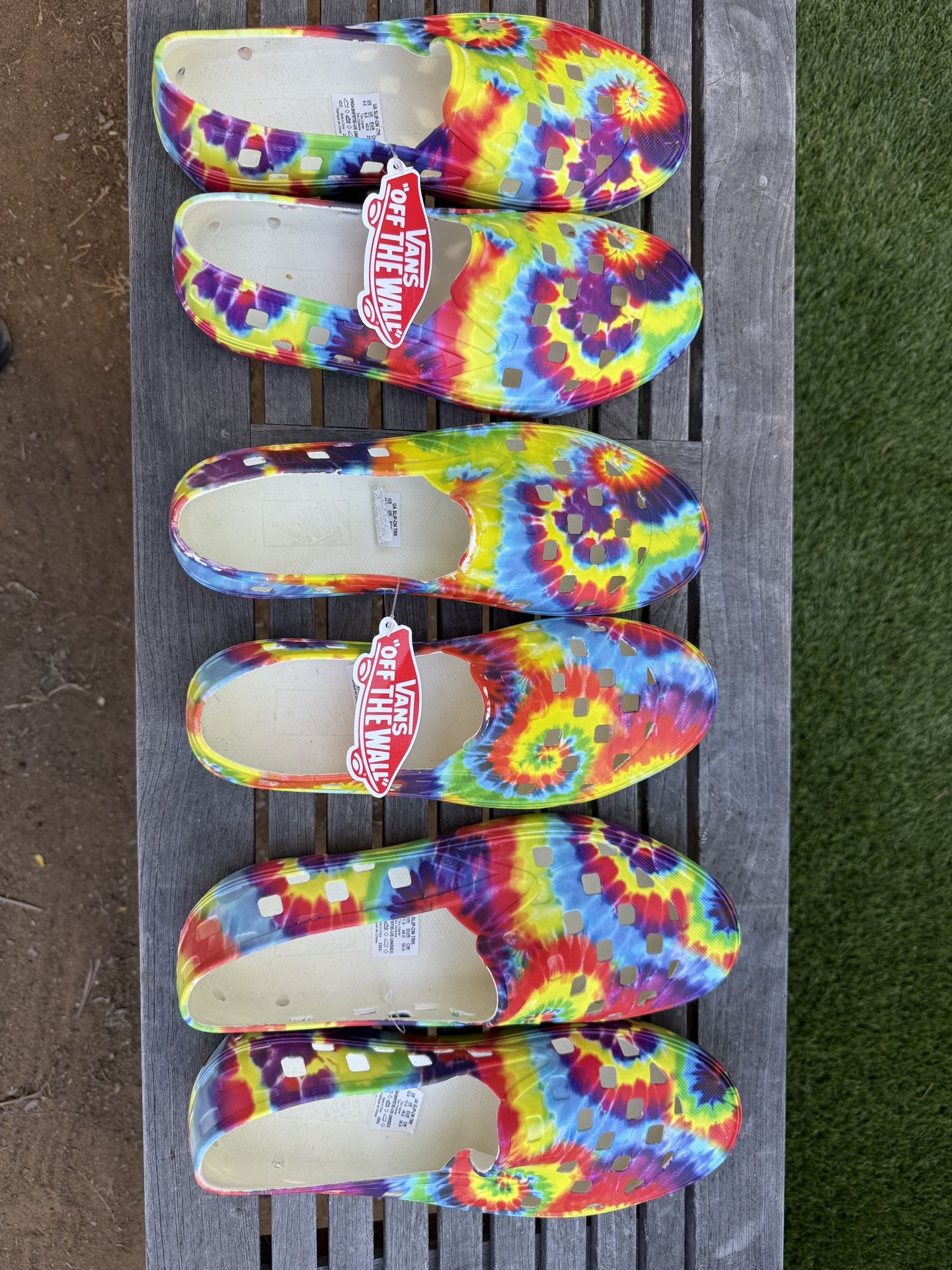 Pride Van Slip On Shoes: Men’s 9,10 and 12