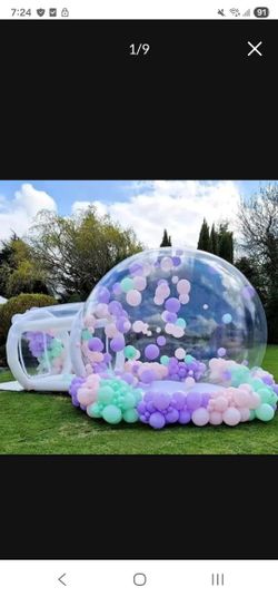 Inflatable Bubble House - Excelente Oportunidad Para Empezar Tu Propio Negocio De Renta De Inflables En Fiestas Con Tus Propios Tiempos