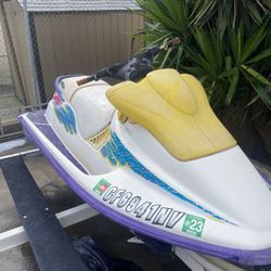 95 Seadoo Xp And Trailer 