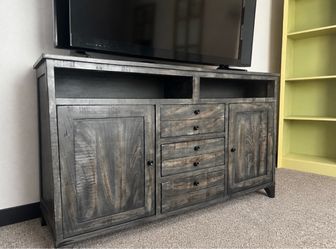 Rustic Gray Media Console / TV Stand
