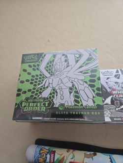 Mega Evolution perfect order Pokemon Center Elite Trainer Box ETB