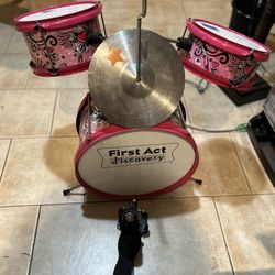 Girls Drum Set