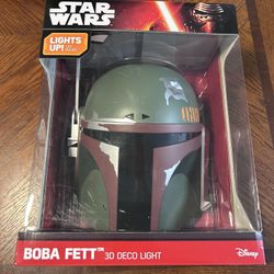 Star Wars Boba Fett Head Light