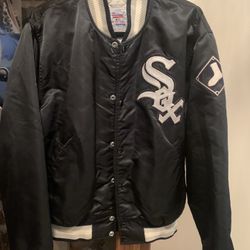 Vintage Chicago White Six Starter Jacket