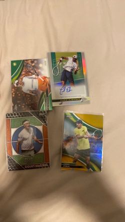 American Tennis Trading Card Lot