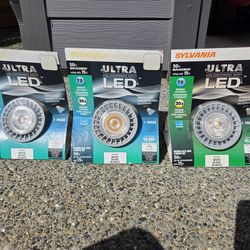 3 Sylvania LED lights