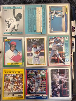 Baseball card binders