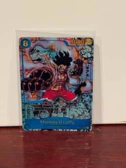 CUSTOM PROXY 1:1 Bandai One Piece Card Game Monkey D. Luffy OP11-118 Secret Rare