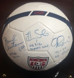 Team USA Women’s Soccer Ball with Autographs