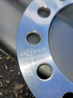 4pc 6mm 1/4" Universal Forged 6Lug Wheel Spacers 6x5.5 6x135 6x139.7 C [KO2308]