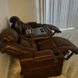 Owners Box Dual PowerReclining Sofa