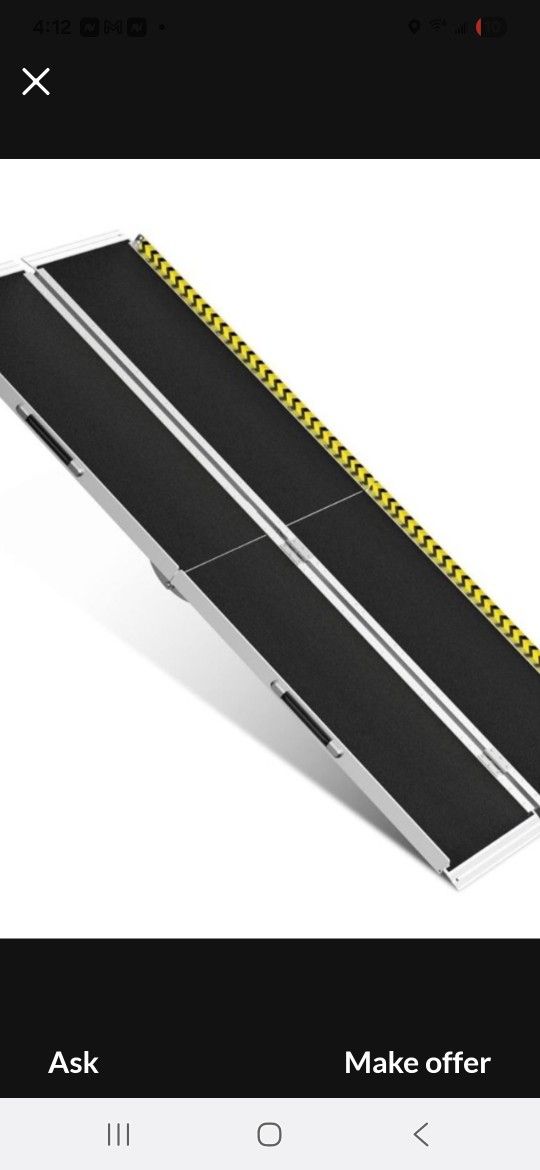 Folding Wheel Chair Ramps 6ft