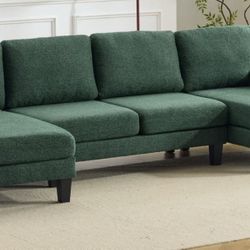 (FREE DELIVERY) BRAND NEW 114”50” U Shaped Sectional Sofa Large