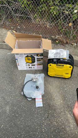Champion 4000-Watt Dual Fuel Inverter Generator w/ Electric Start – Like New