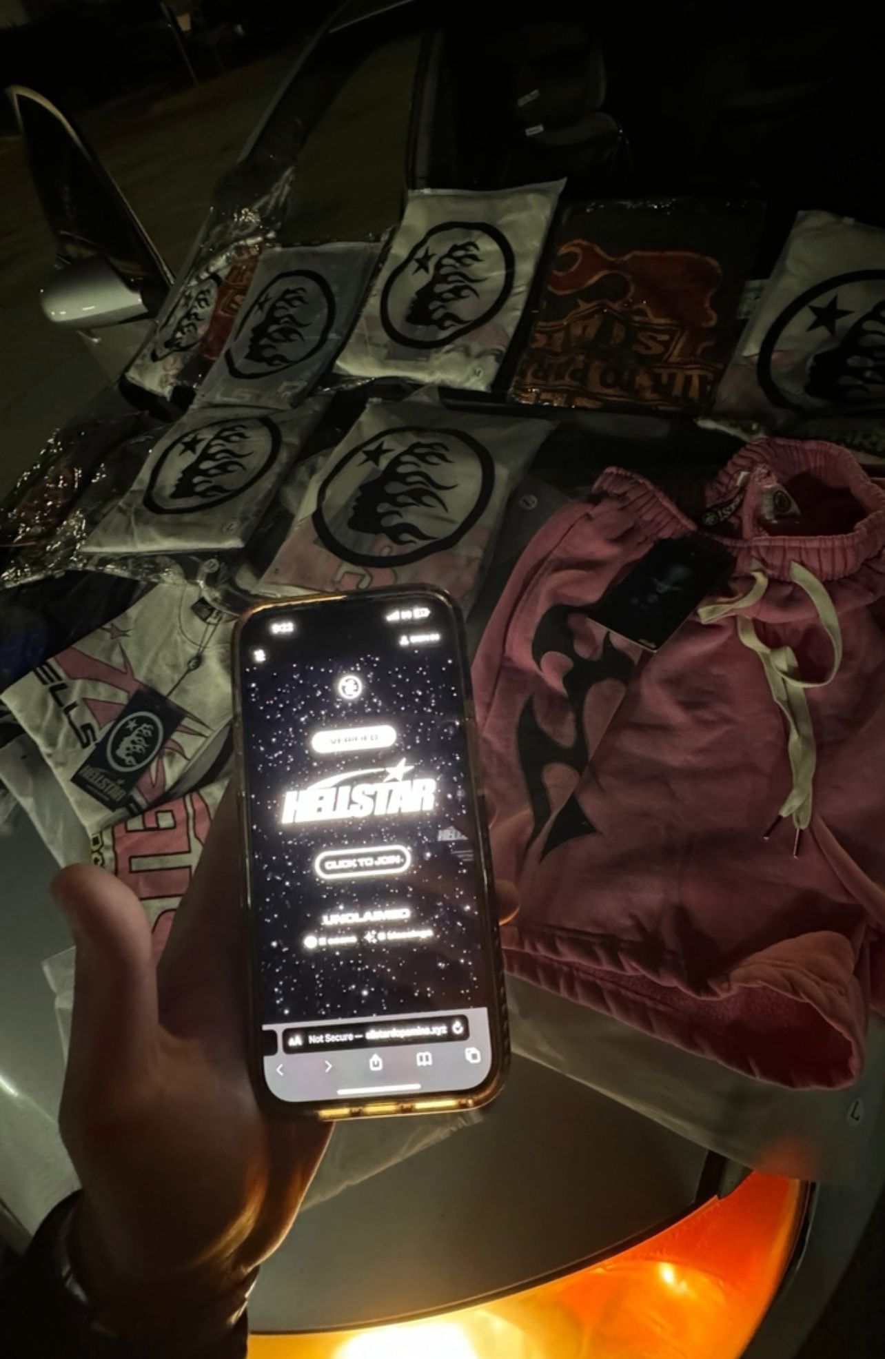 Denim Tears,hellstar And Bape (200+sales)