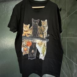 Ladies Black Cats T-shirt 2X